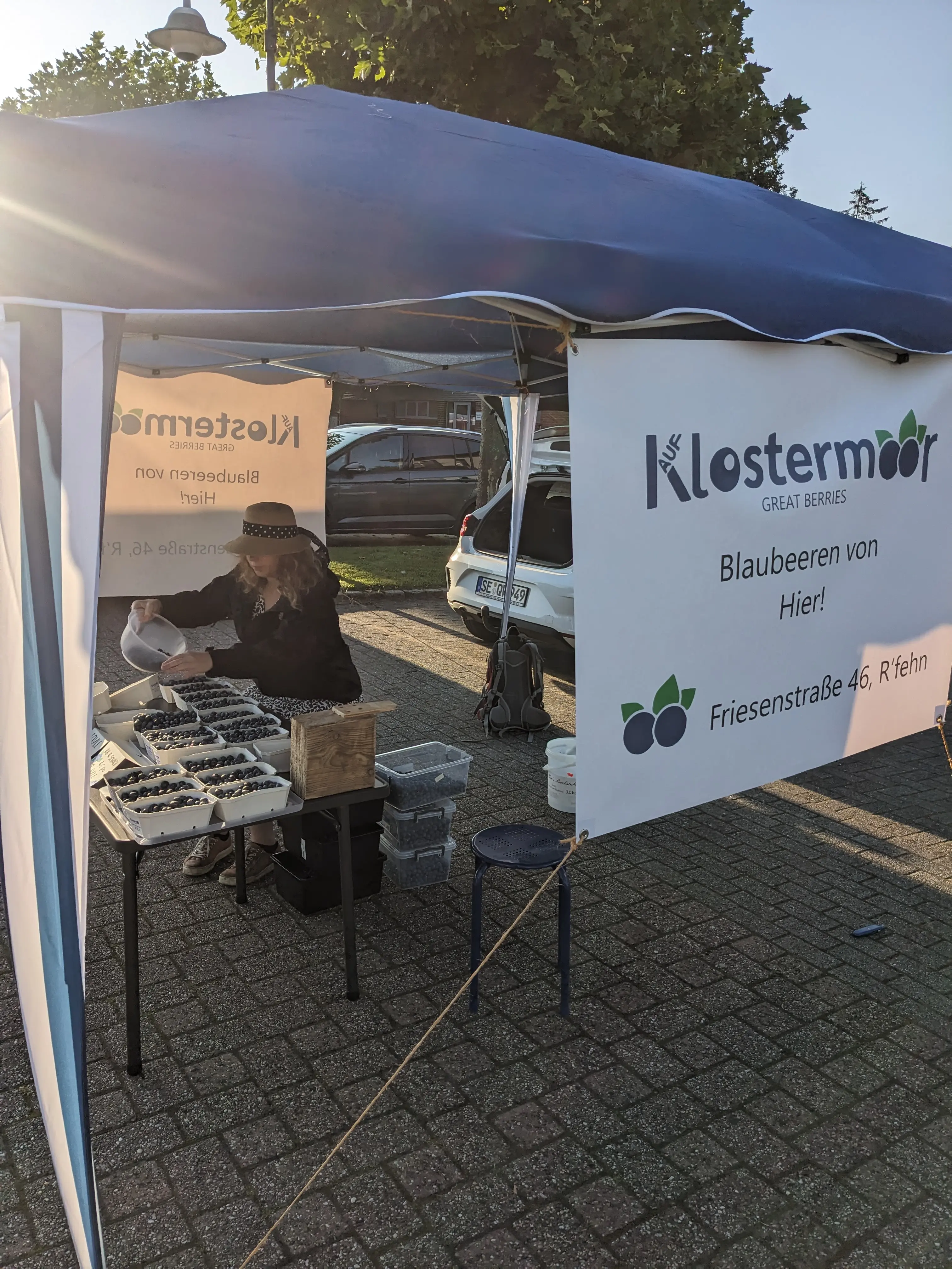 Wochenmarkt in Rhauderfehn